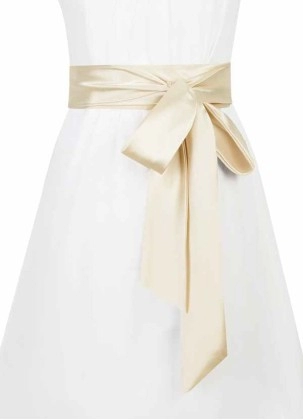 Wocenet Charmeuse Sash