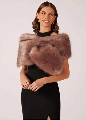 Wocenet Sincerity Faux Fur Wrap
