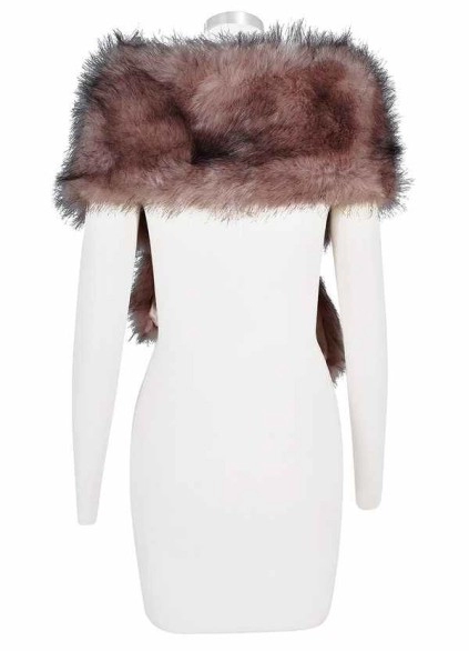 Wocenet Sincerity Faux Fur Wrap