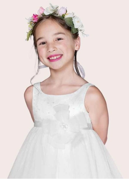 Wocenet Lupine Flower Girl Dress