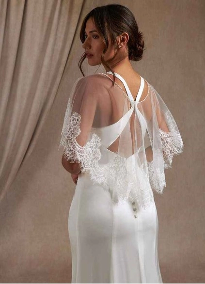 Wocenet Delight Lace Tulle Wrap