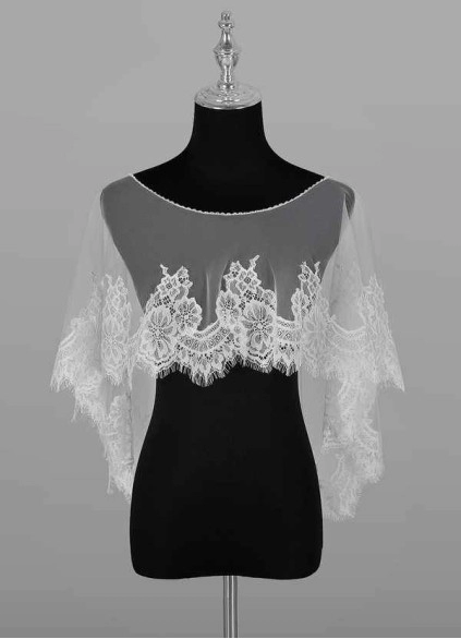 Wocenet Delight Lace Tulle Wrap