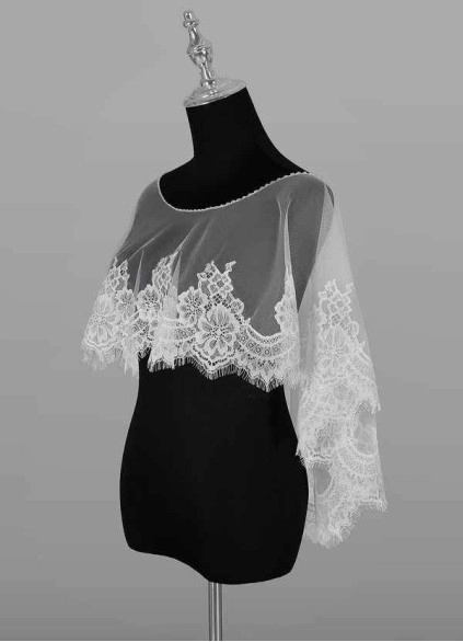 Wocenet Delight Lace Tulle Wrap