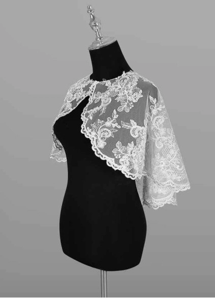 Wocenet Hephzibah Lace Tulle Wrap