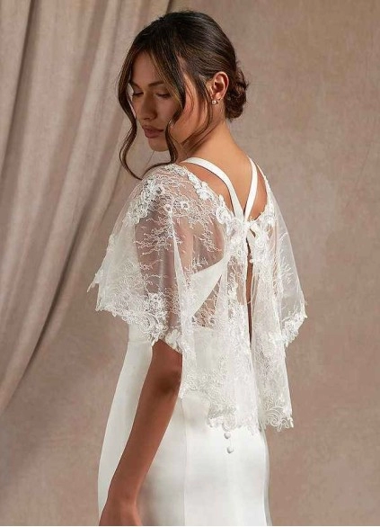 Wocenet Hodesh Lace Tulle Wrap