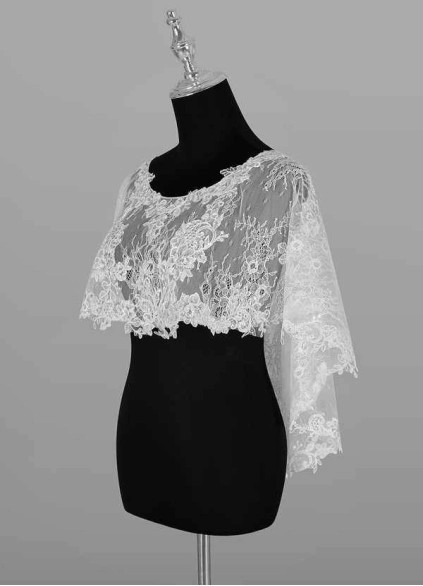 Wocenet Hodesh Lace Tulle Wrap
