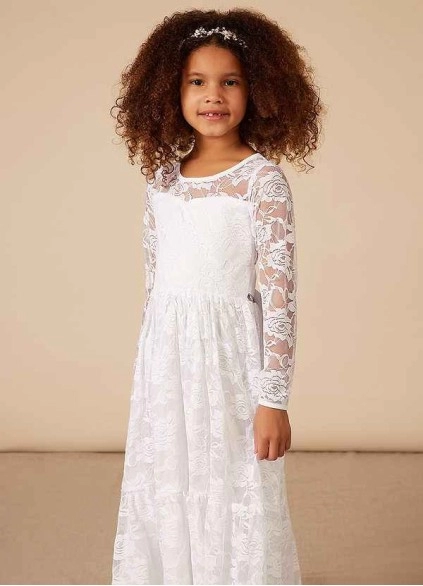 Wocenet Agatha Flower Girl Dress