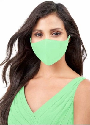Wocenet Non-Medical Matte Satin Reusable Face Mask With Adjustable Loop