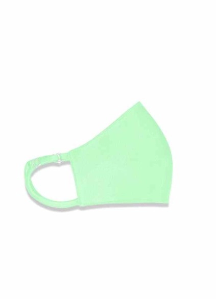 Wocenet Non-Medical Matte Satin Reusable Face Mask With Adjustable Loop