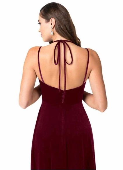 Wocenet Sora Velvet Dress
