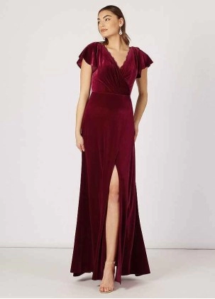 Wocenet Bellamy Velvet Dress