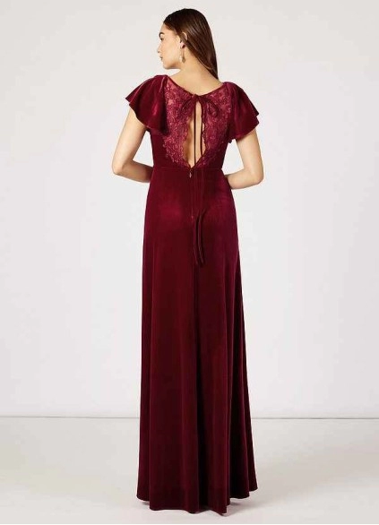Wocenet Bellamy Velvet Dress