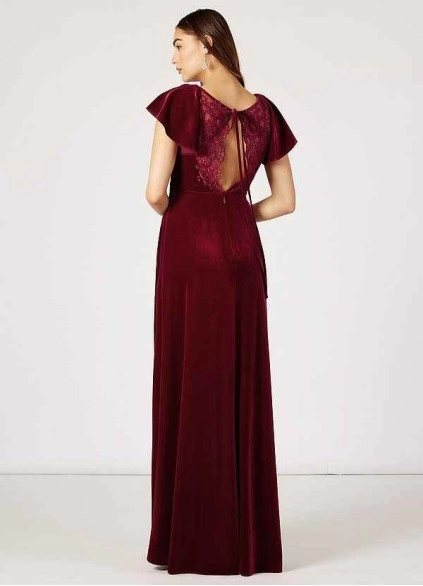 Wocenet Bellamy Velvet Dress