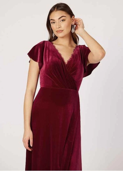 Wocenet Bellamy Velvet Dress