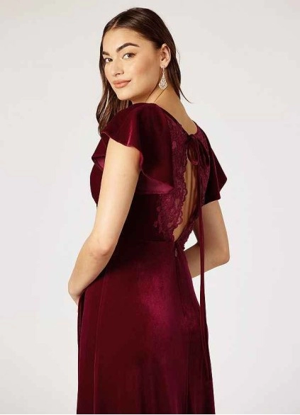 Wocenet Bellamy Velvet Dress