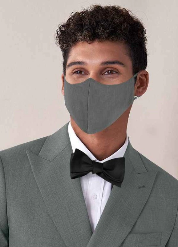 Wocenet Men's Non-Medical Reusable Suiting-style Face Mask
