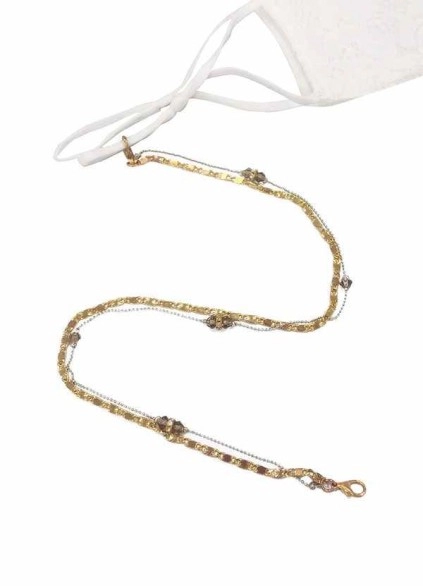 Convertible Face Mask Necklace Chain