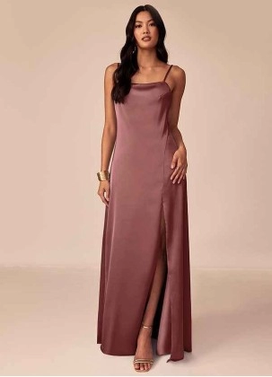 Wocenet Briza Stretch Satin Dress