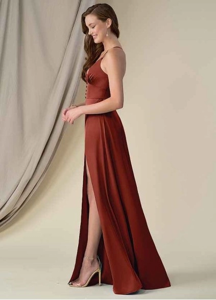 Wocenet Mina Stretch Satin Dress