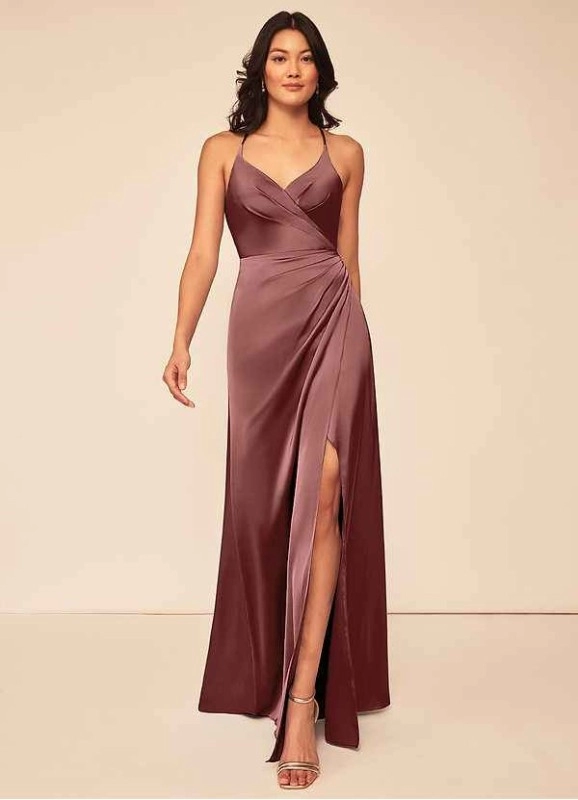 Wocenet Geanna Stretch Satin Dress