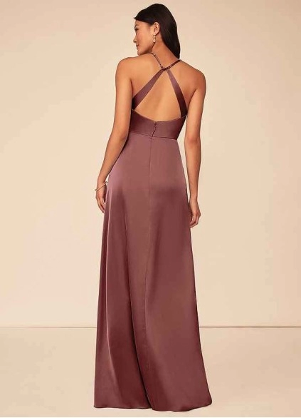 Wocenet Geanna Stretch Satin Dress