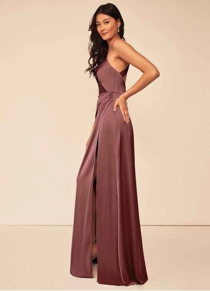 Wocenet Geanna Stretch Satin Dress