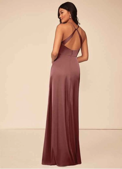 Wocenet Geanna Stretch Satin Dress