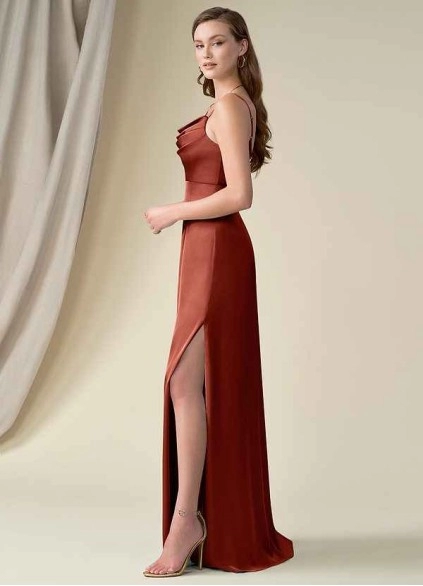 Wocenet Esmee Stretch Satin Dress