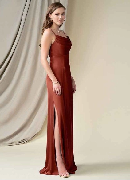 Wocenet Esmee Stretch Satin Dress