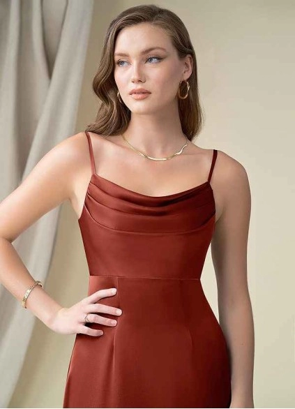 Wocenet Esmee Stretch Satin Dress