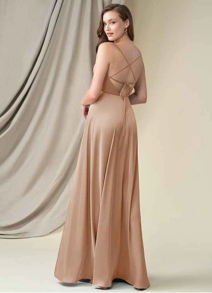 Wocenet Madaleine Stretch Satin Dress