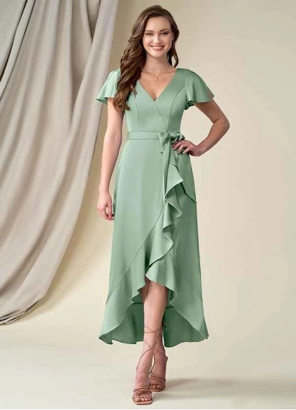 Wocenet Lexis Stretch Satin Dress