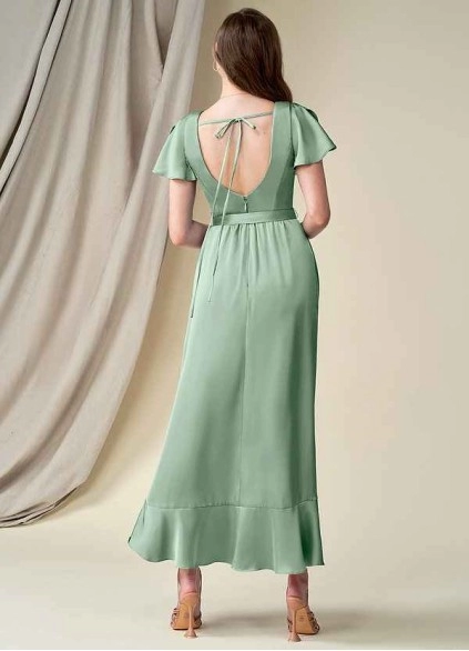 Wocenet Lexis Stretch Satin Dress