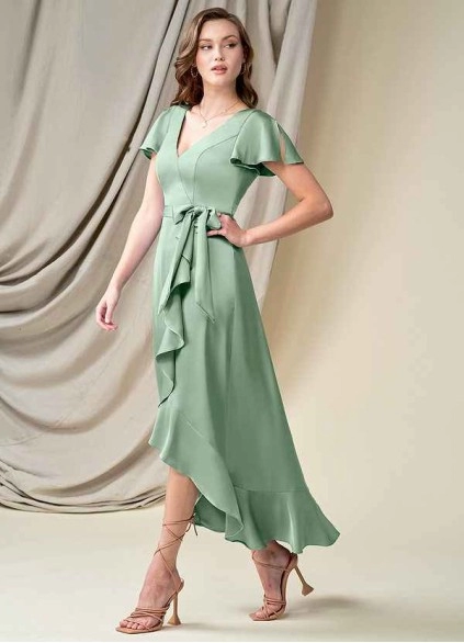 Wocenet Lexis Stretch Satin Dress