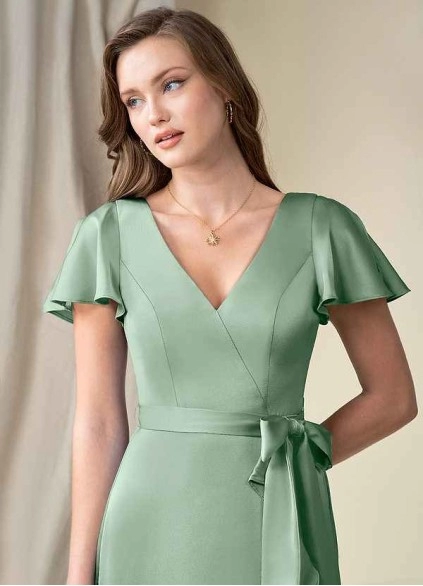 Wocenet Lexis Stretch Satin Dress