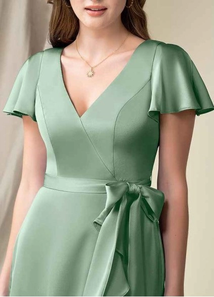Wocenet Lexis Stretch Satin Dress