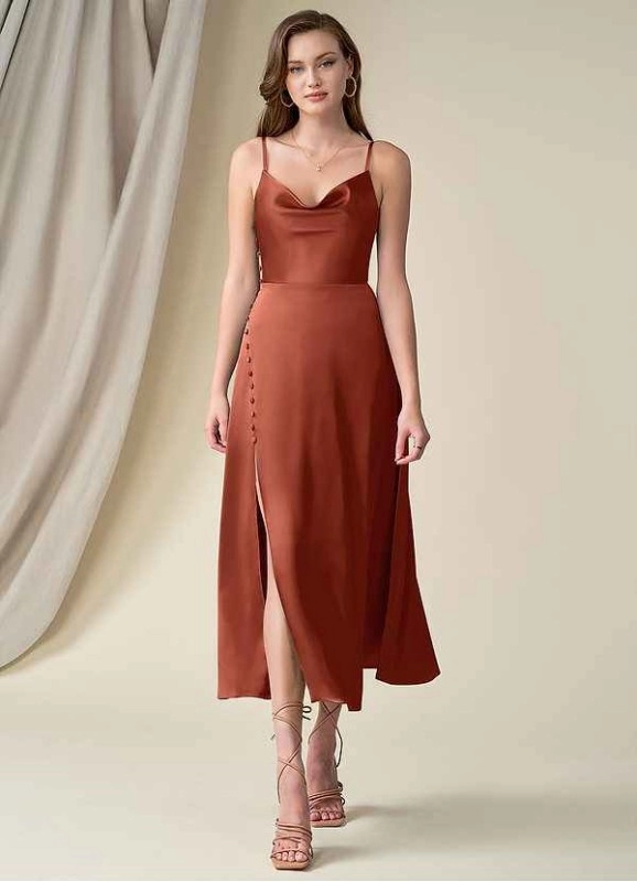 Wocenet Ceci Stretch Satin Dress
