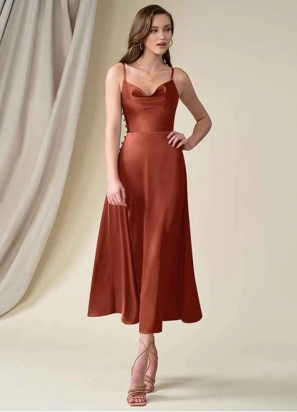 Wocenet Ceci Stretch Satin Dress