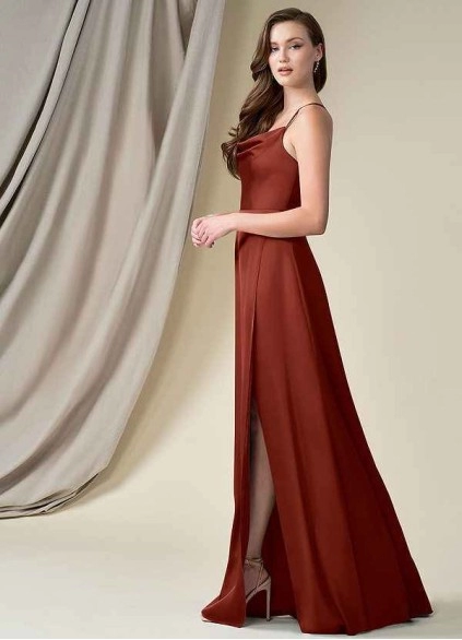 Wocenet Naomie Stretch Satin Dress