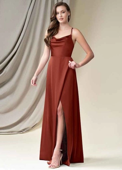 Wocenet Naomie Stretch Satin Dress