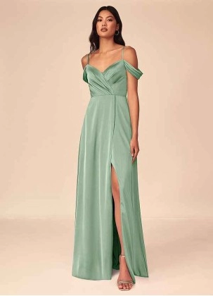 Wocenet Ocean Stretch Satin Dress