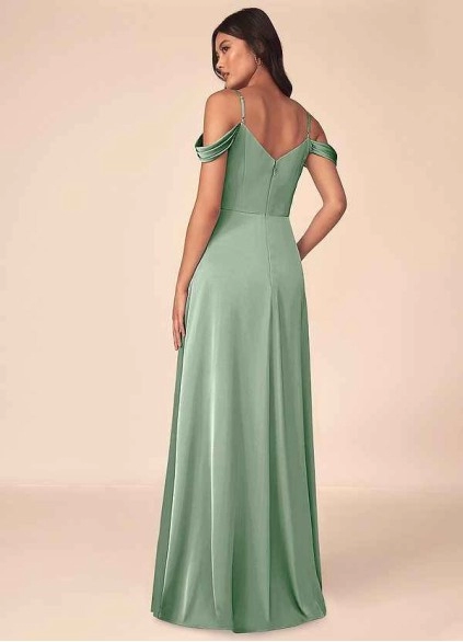 Wocenet Ocean Stretch Satin Dress