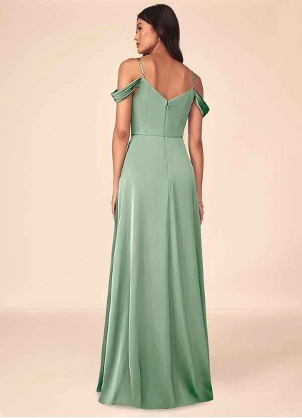 Wocenet Ocean Stretch Satin Dress