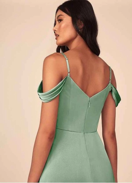 Wocenet Ocean Stretch Satin Dress