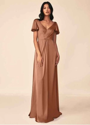 Wocenet Soren Stretch Satin Dress