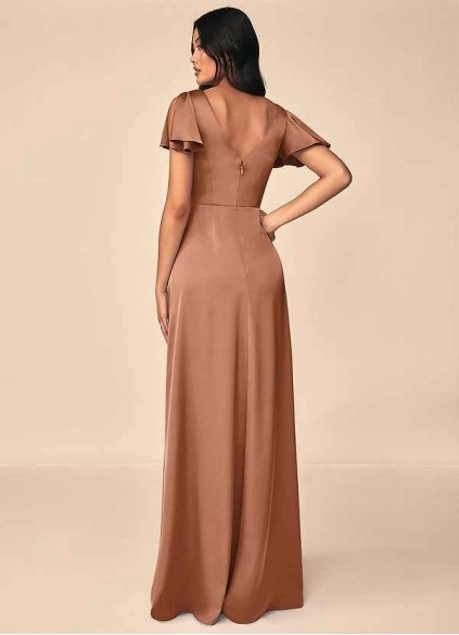 Wocenet Soren Stretch Satin Dress