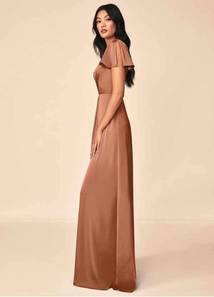 Wocenet Soren Stretch Satin Dress