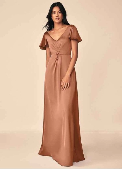 Wocenet Soren Stretch Satin Dress
