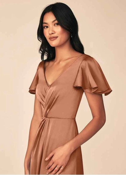 Wocenet Soren Stretch Satin Dress
