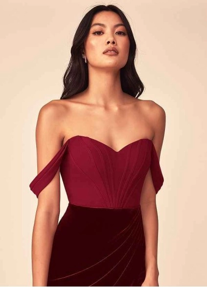 Wocenet Nori Velvet Dress